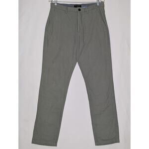 BANANA REPUBLIC Mens Kentfield 100% Cotton green pants 32 X 32 Minimalist BOHO